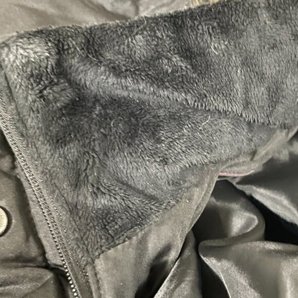 💖Host Pick💖 Down Filled Detachable Faux Fur Lined Hood Winter Jacket Bl… - Picture 8 of 8